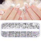 ProManucure NailArt Boite de Cristaux Silver/Dorée 1440 Pcs