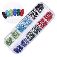 ProManucure NailArt Boite de Cristaux Multicolor 1440 Pcs