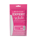 Recharge lime blanche croissant Staleks Pro Expert DFE-40-150w grain 150 base mousse pour lime MBE-40 finition ongles artificiels manucure