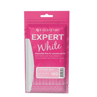 Recharge lime blanche croissant Staleks Pro Expert DFE-40-180w grain 180 base mousse pour lime MBE-40 correction ongles naturels et artificiels