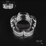 ProManucure Bol de Liquide Crystal de Verre - Fleur