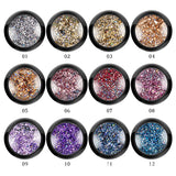 ProManucure NailArt Sequins Foil Gold