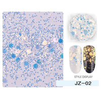 ProManucure NailArt Flocons Hexagonaux Sequins