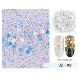 ProManucure NailArt Flocons Hexagonaux Sequins