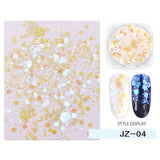 ProManucure NailArt Flocons Hexagonaux Sequins