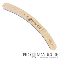ProManucure – Lime Zebra Banane 100/180 – Papier Coréen