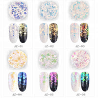 ProManucure NailArt Flocons Hexagonaux Sequins