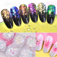 ProManucure NailArt Flocons Hexagonaux Sequins