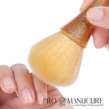 ProManucure - Brosse Plumeau Extra Doux - Manche Glitter