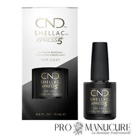 CND Shellac - Top Coat Xpress 5 - Sans TPO